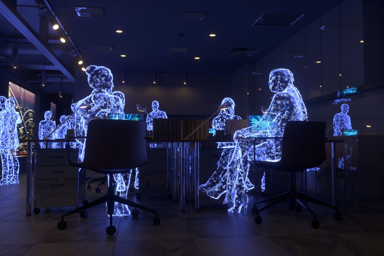 ai consultant meeting