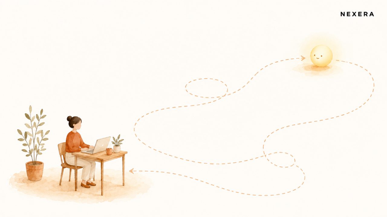 A small business owner's everyday tools, each one quietly growing a small AI helper inside it
